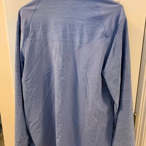 Urbane jacket, ceil blue, large, missing zipper